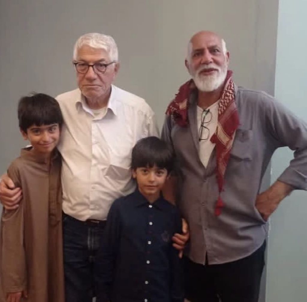 امیرعلی موسوی در پشت صحنه سریال طوبی