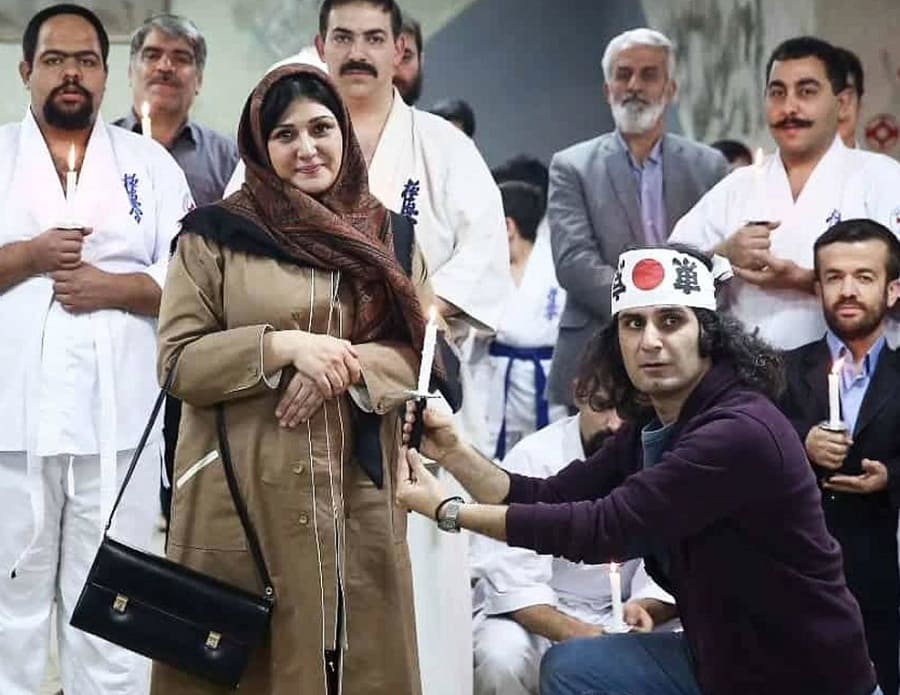 عادل تبریزی در پشت صحنه گیج گاه